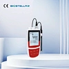 Automatic electrode diagnosis with pH slope and offset display.